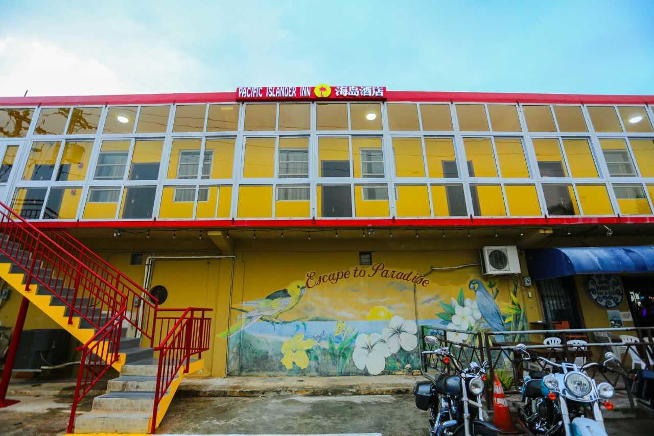 Pacific Islander Inn Garapan Kültér fotó